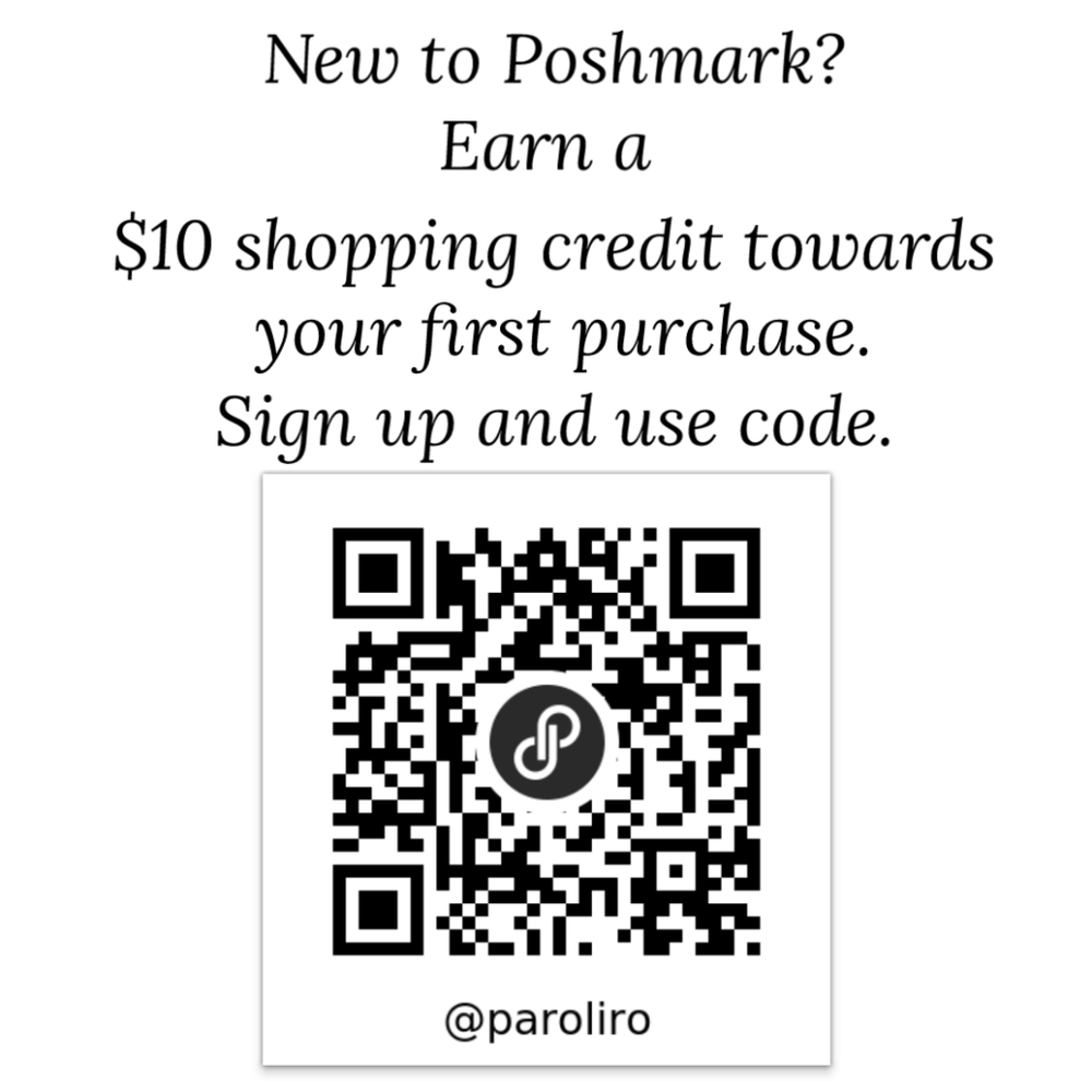 New to Poshmark? $10 credit on your first purchase anywhere on Poshmark